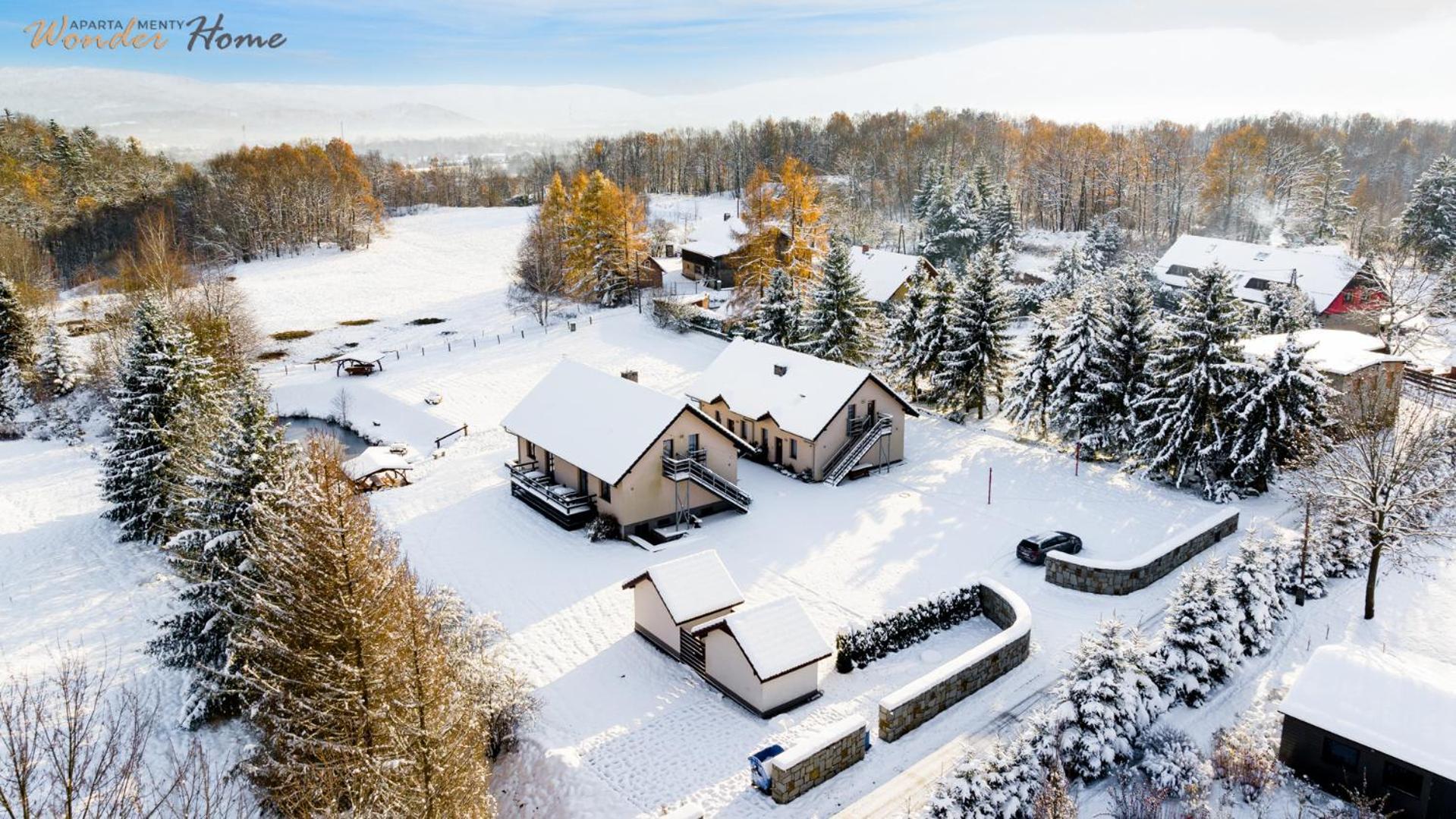 Apartamenty Czerwony Dworek - Duzy Teren Zielony, Plac Zabaw, Miejsce Na Grilla I Staw Z Mozliwoscia Wedkowania, Boisko Myslakowice Bagian luar foto